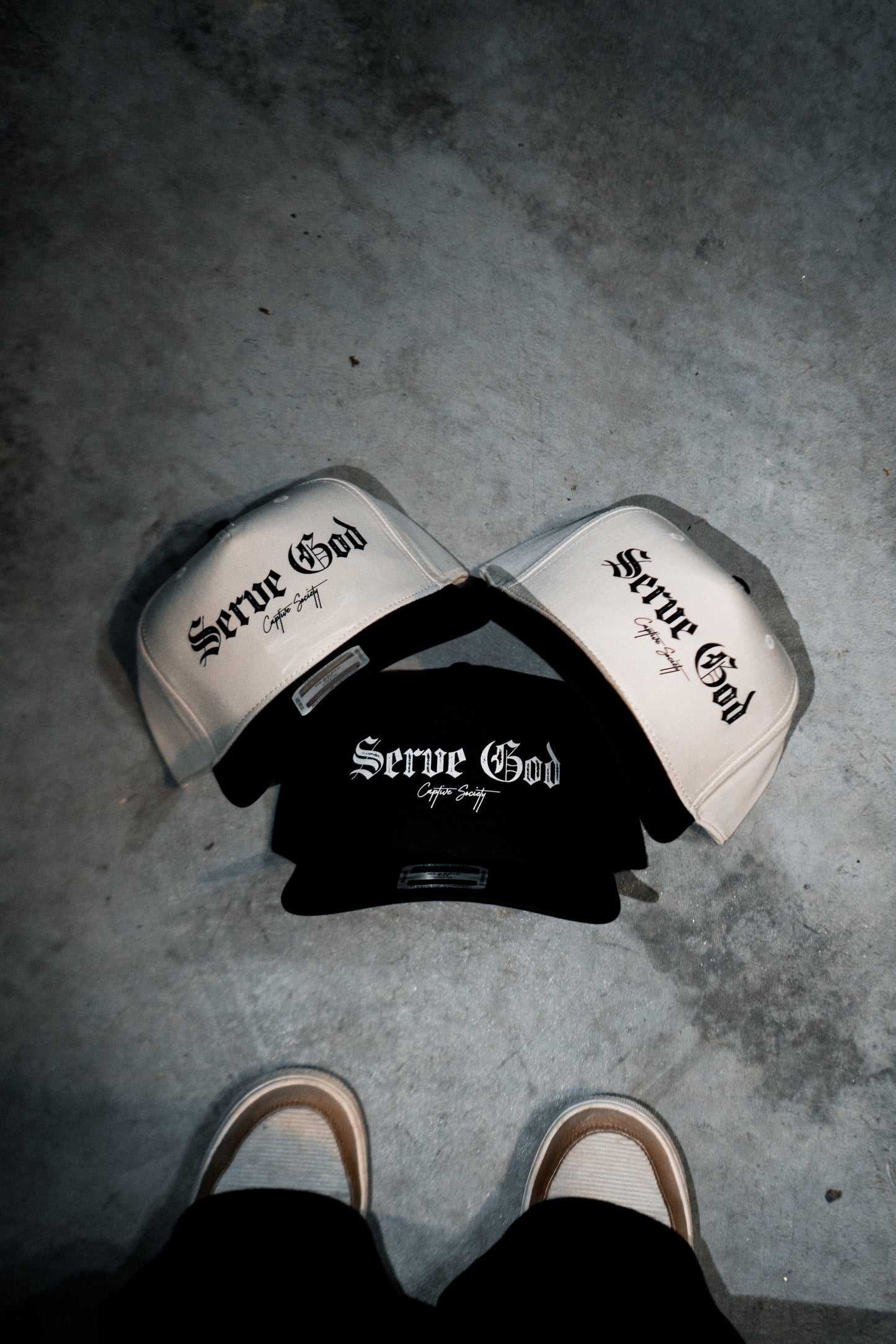 Serve God Trucker - Classic Black (NEW!!)
