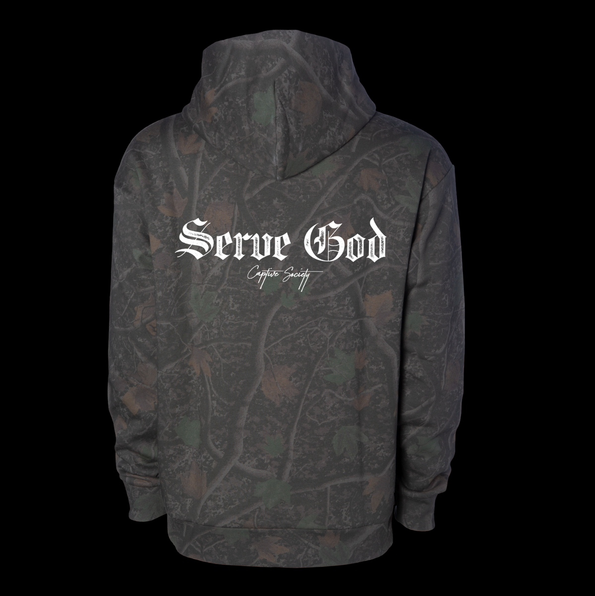 Darkwood Camo Statement Hoodie