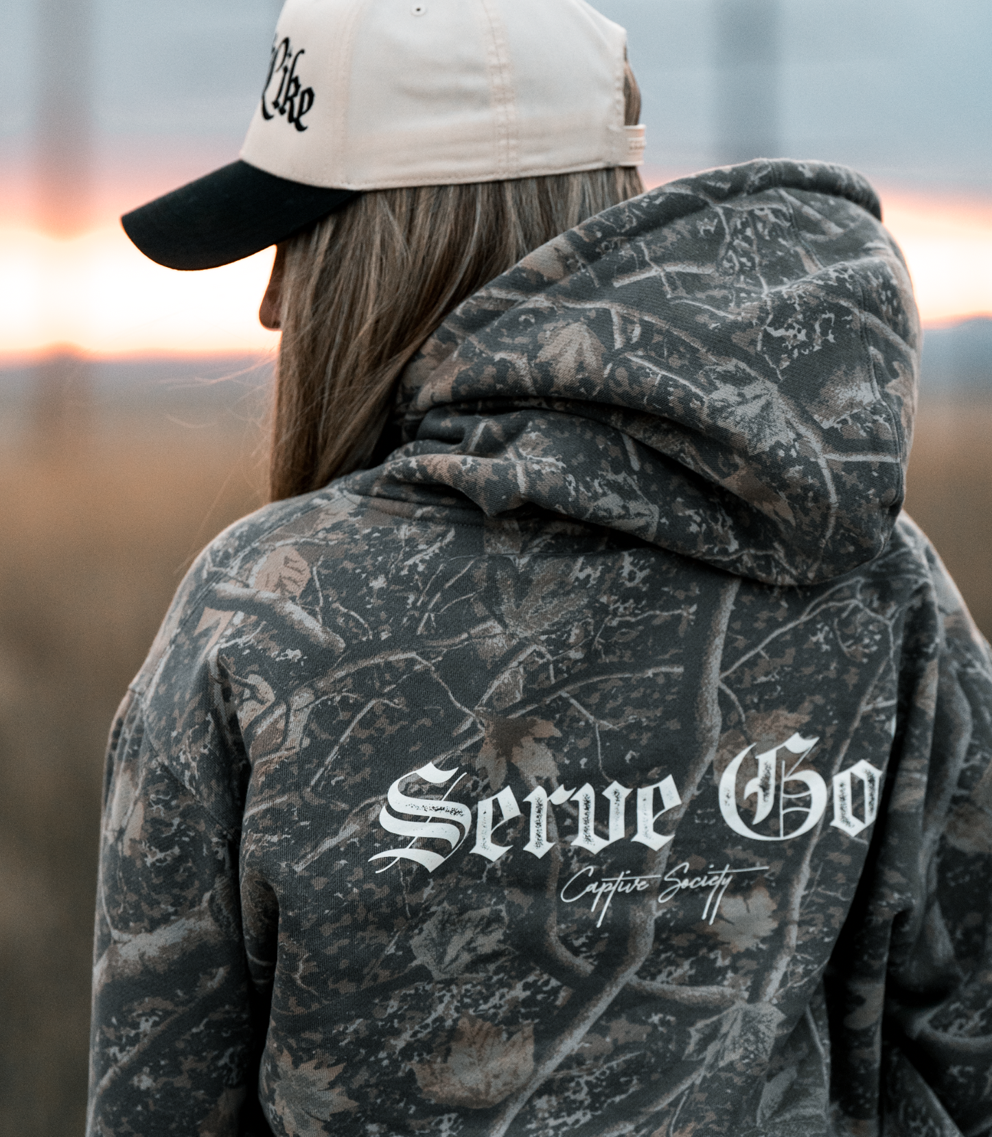 Deadwood Camo Serve God Hoodie