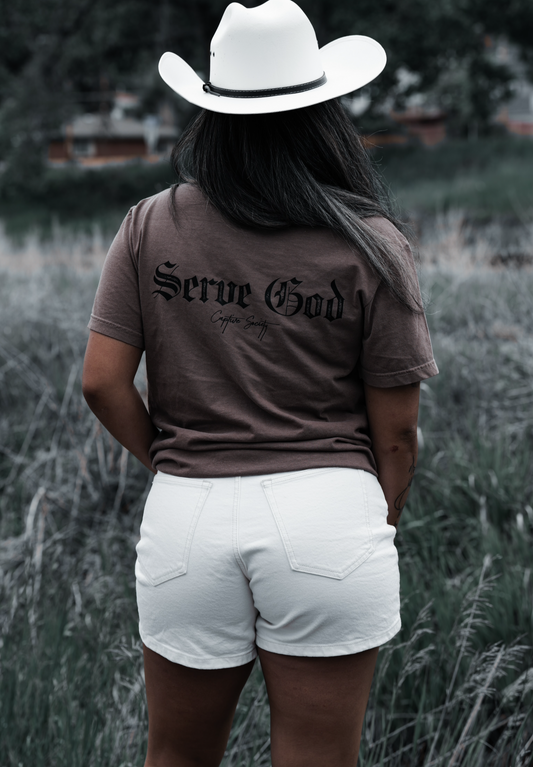 Statement Tee - Mocha
