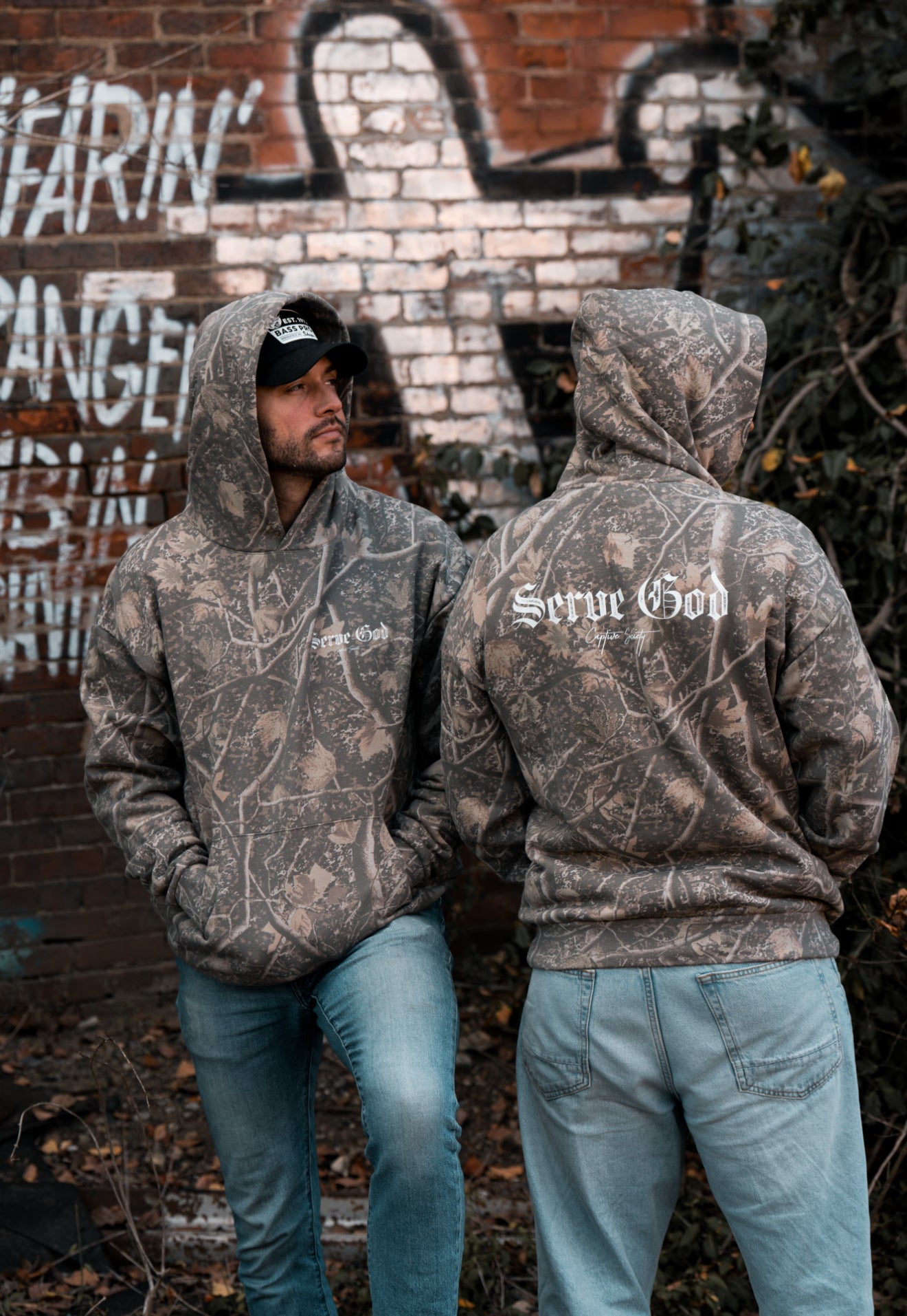 Deadwood Camo Serve God Hoodie