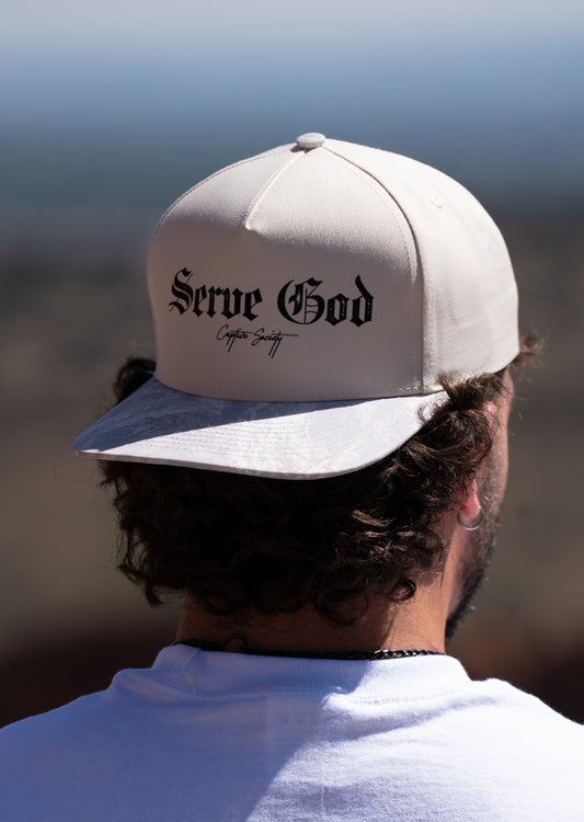 White Tree Camo Snapback