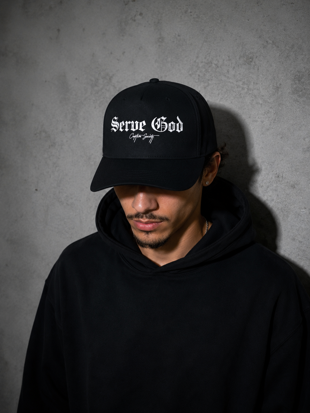 Serve God Trucker - Classic Black (NEW!!)