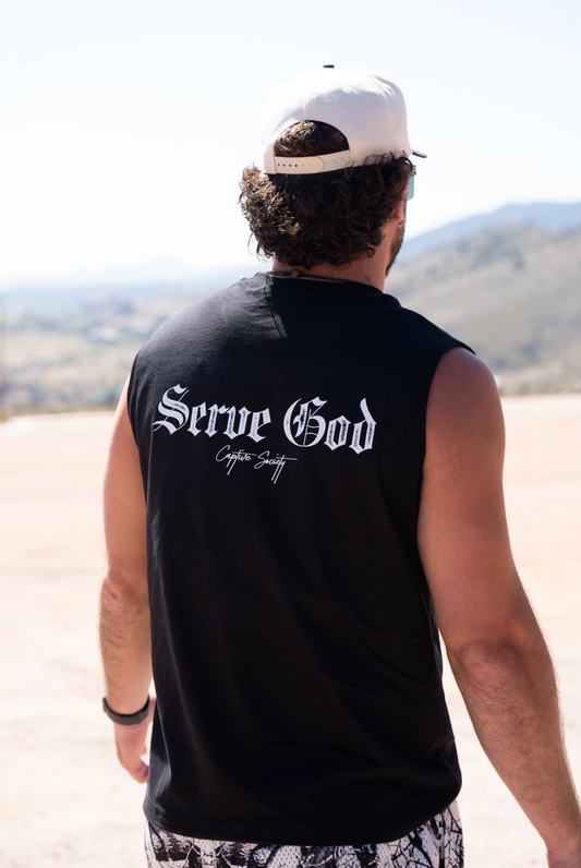 Serve God Muscle Tank