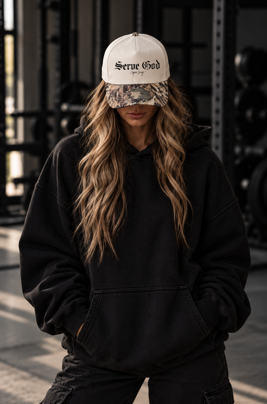 Off-White x Woodland Camo Serve God Hat