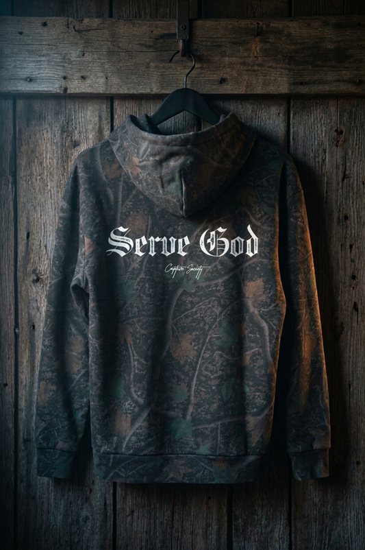 Darkwood Camo Statement Hoodie