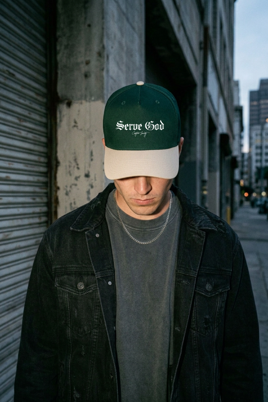Evergreen Serve God Hat